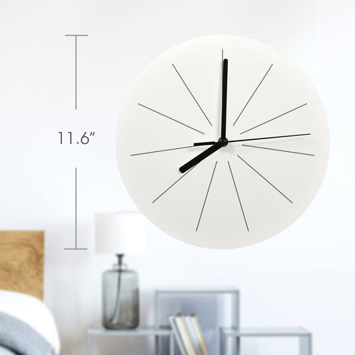 Analog Intersections - Wall Clock with Creative Design
