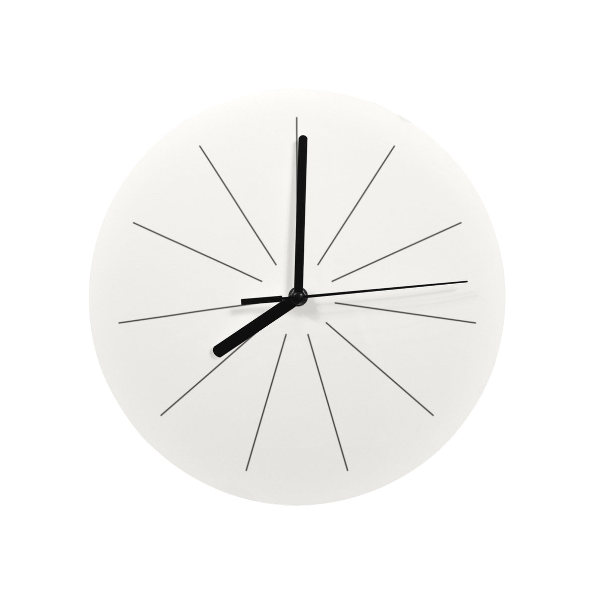 Analog Intersections - Wall Clock with Creative Design
