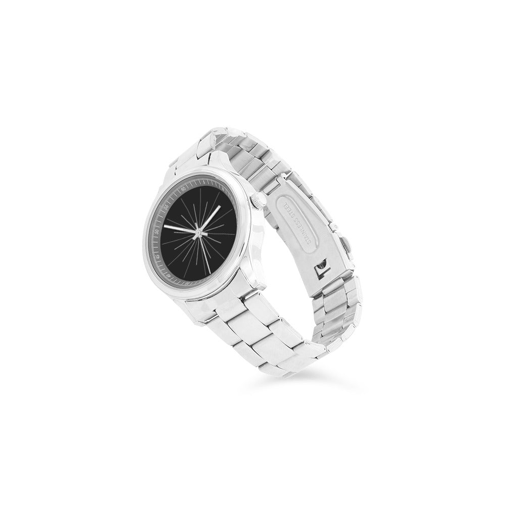 Radial Meridian - Stainless Steel Watch with Creative Design