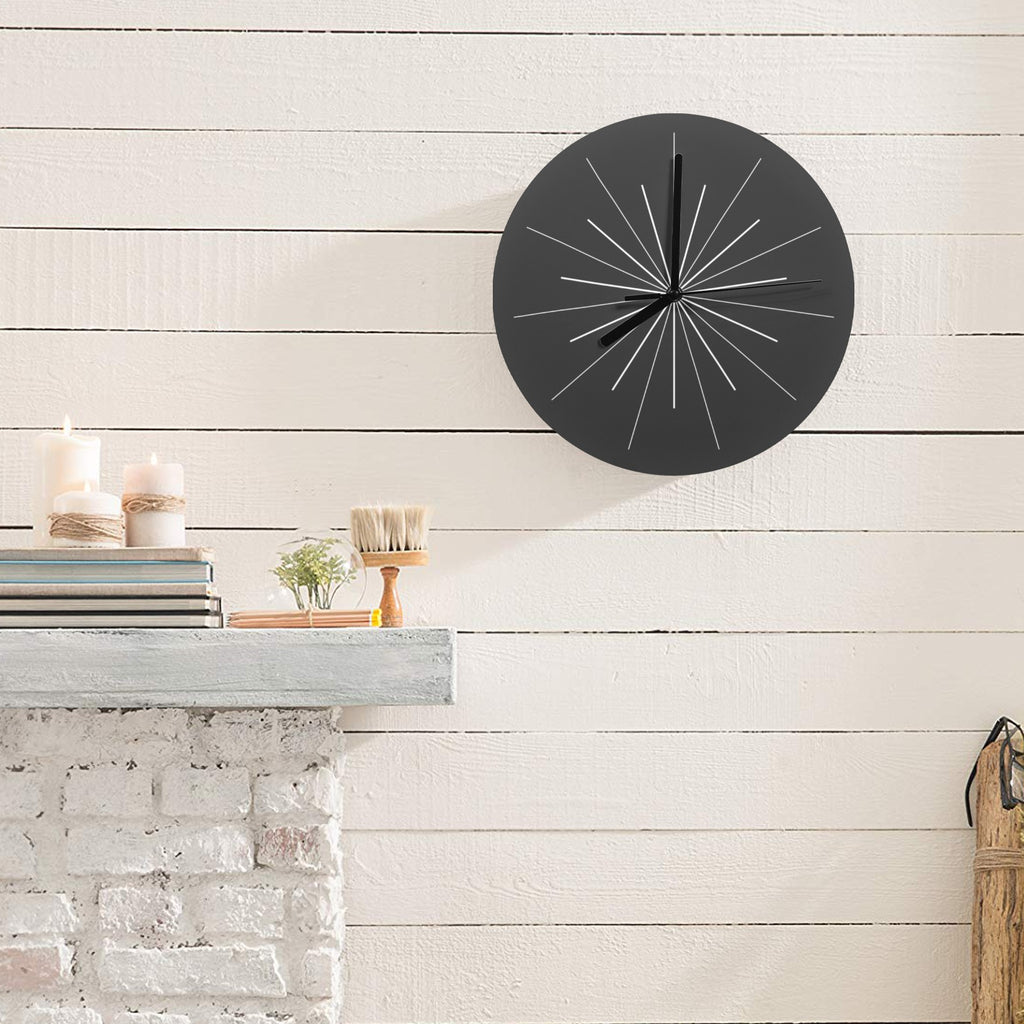 Radial Meridian - Wall Clock with Creative Design